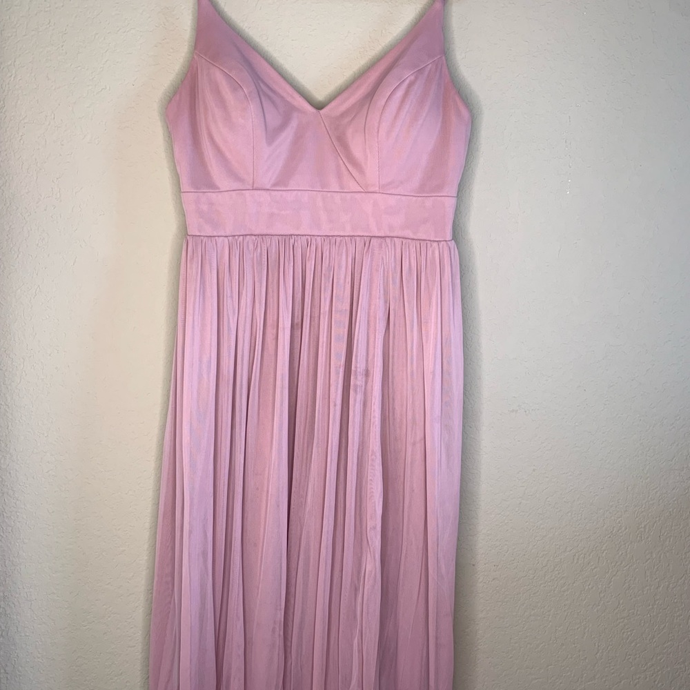 Bridesmaid Dress. Dusty Rose (light pink).